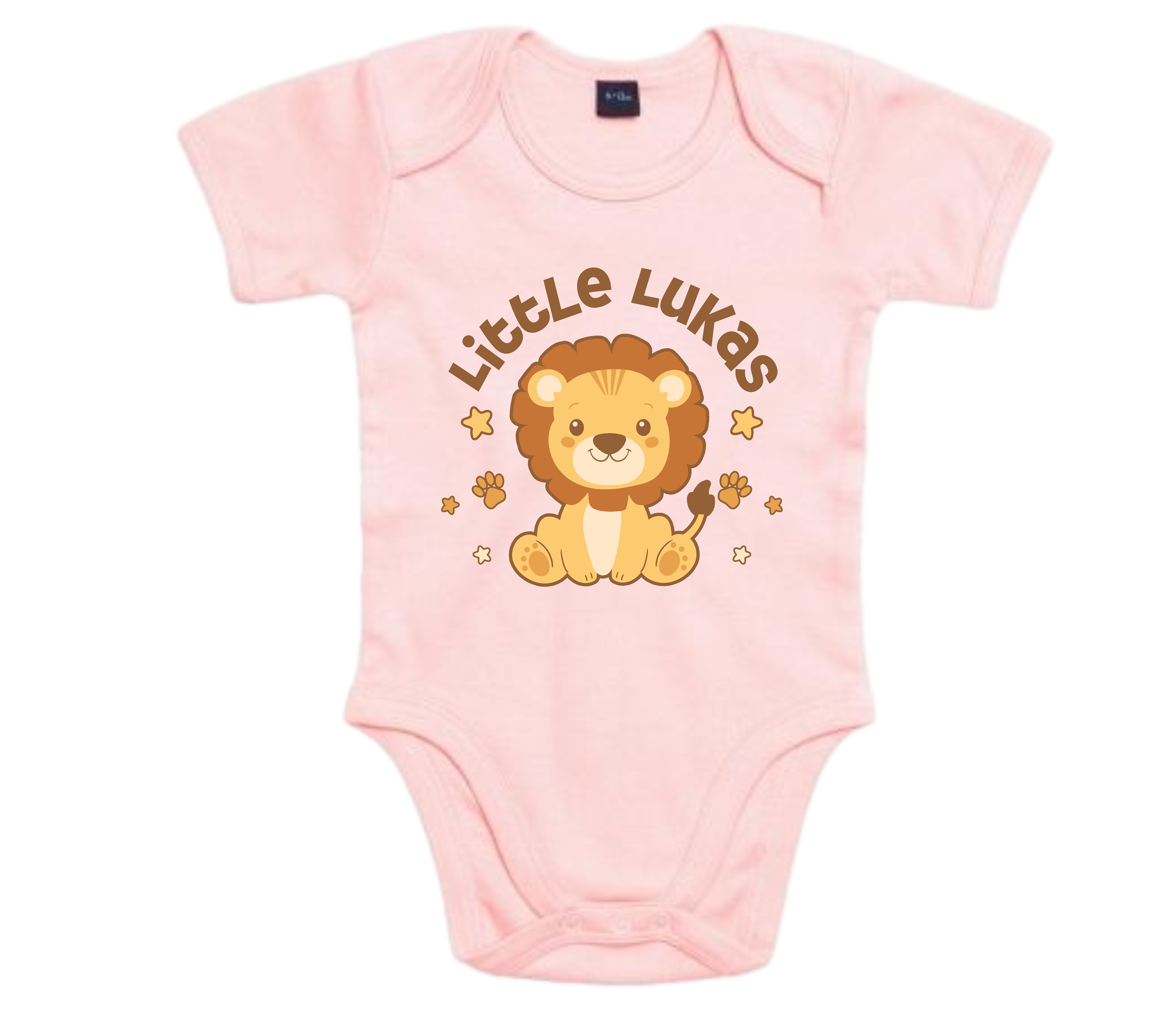Baby Bodysuit Löwe mit Name