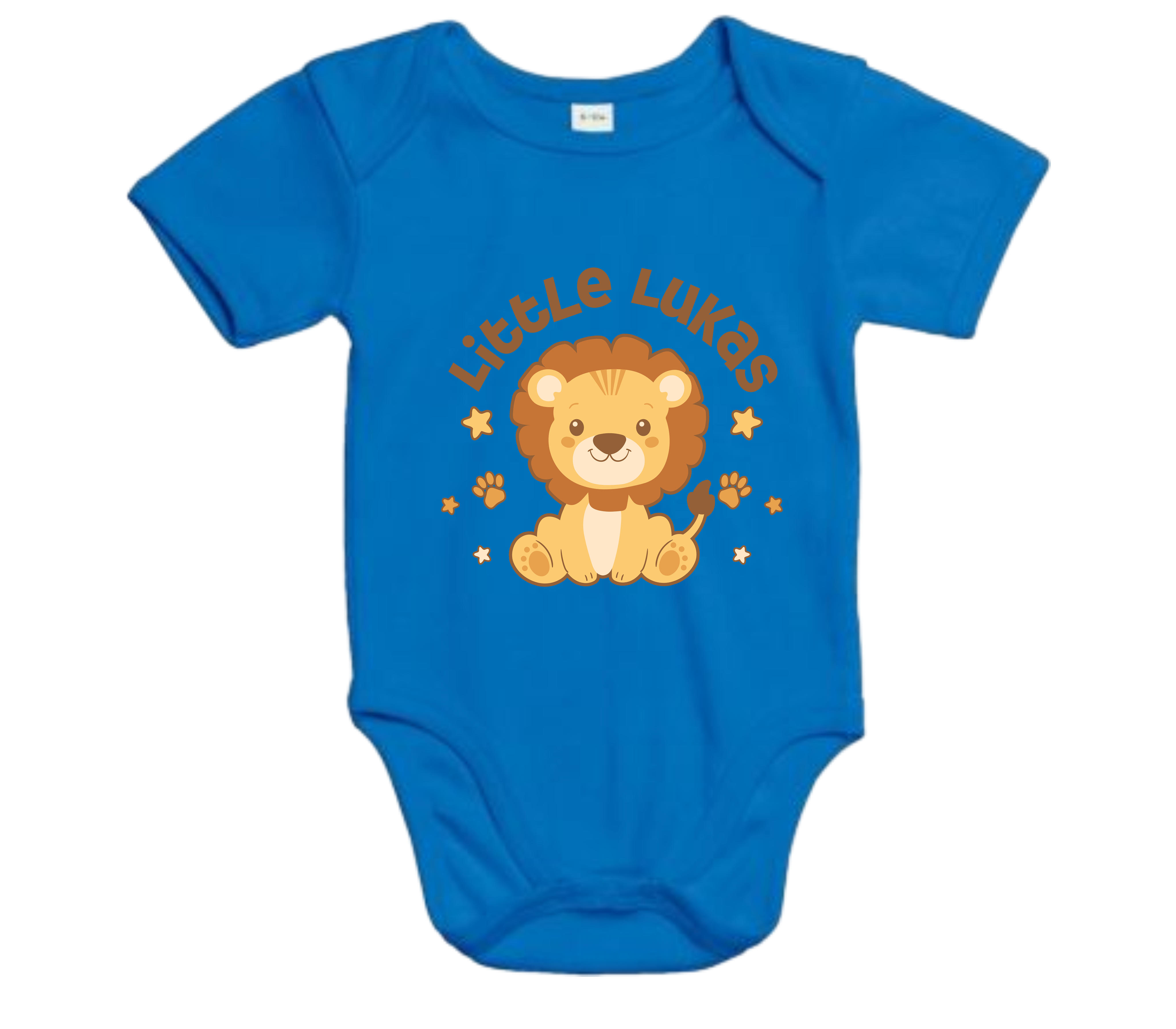 Baby Bodysuit Löwe mit Name