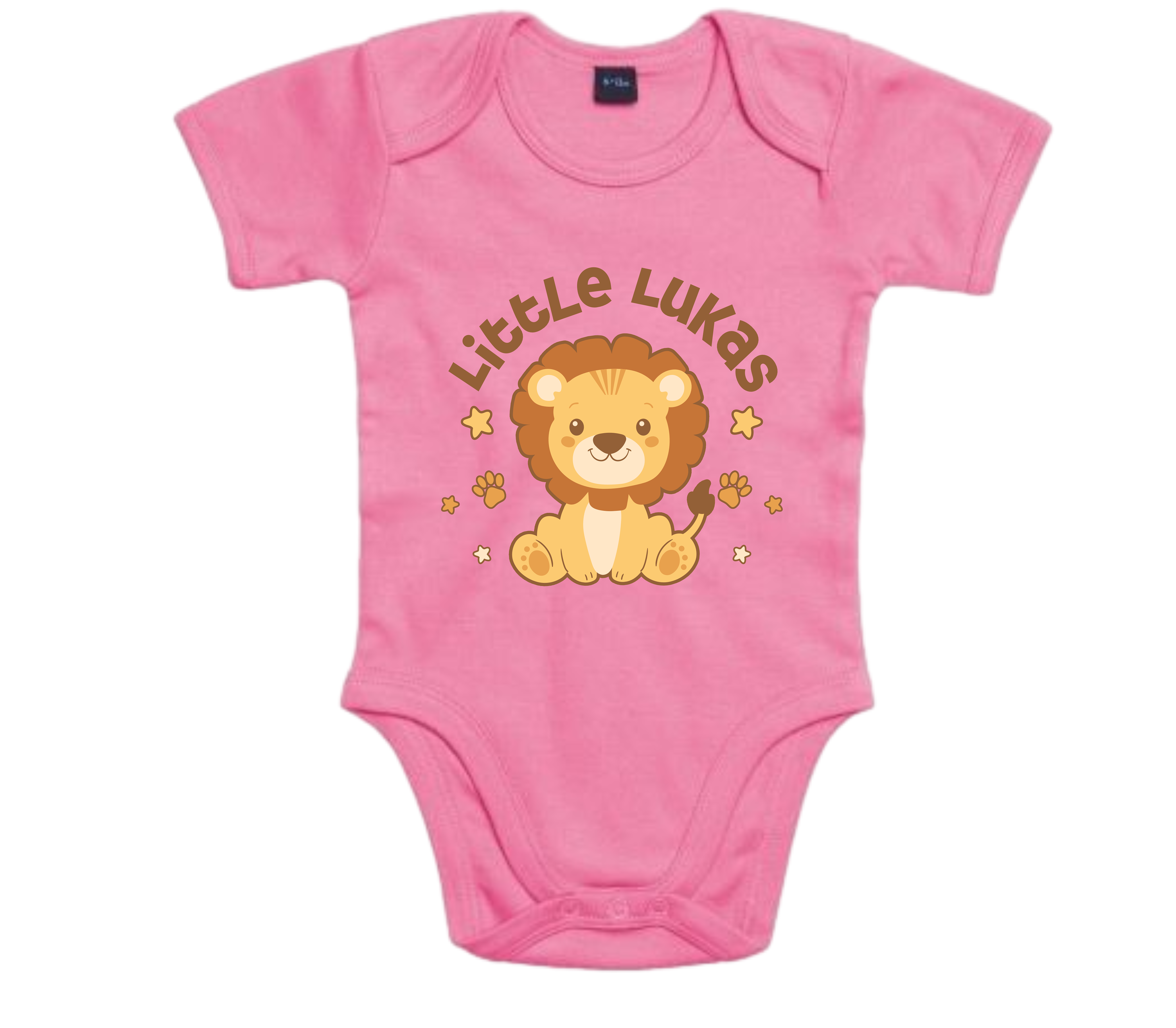 Baby Bodysuit Löwe mit Name