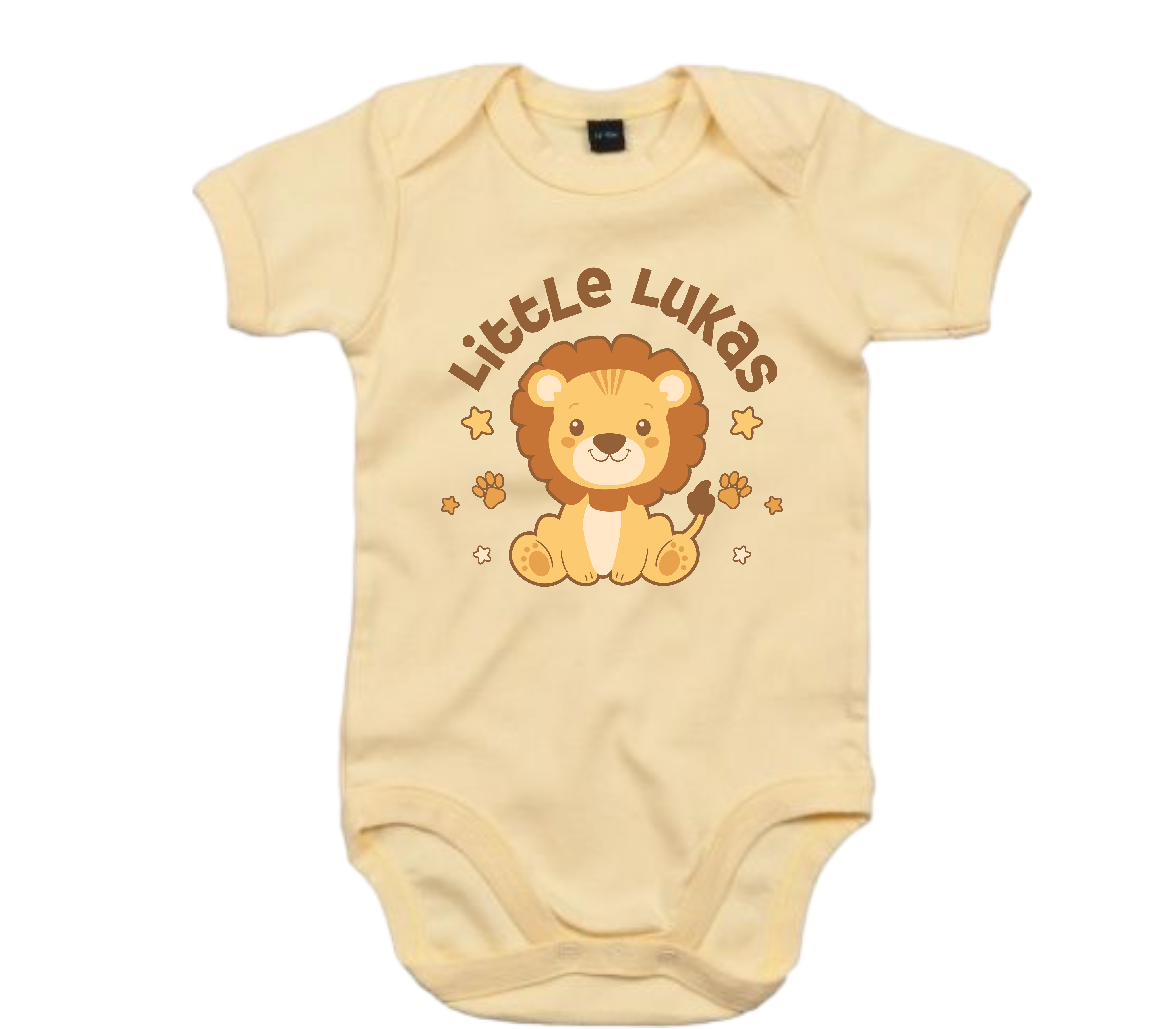Baby Bodysuit Löwe mit Name