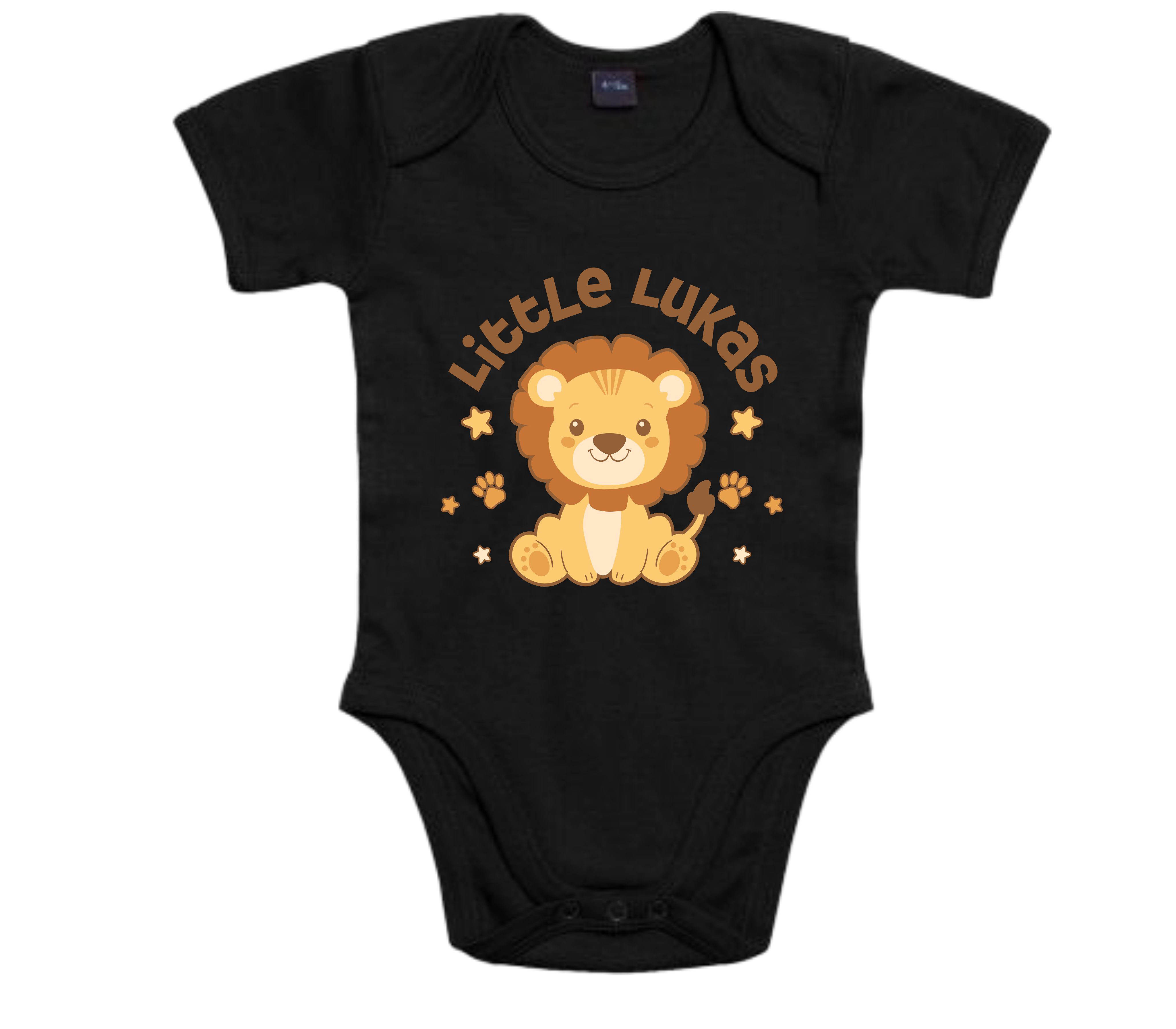 Baby Bodysuit Löwe mit Name