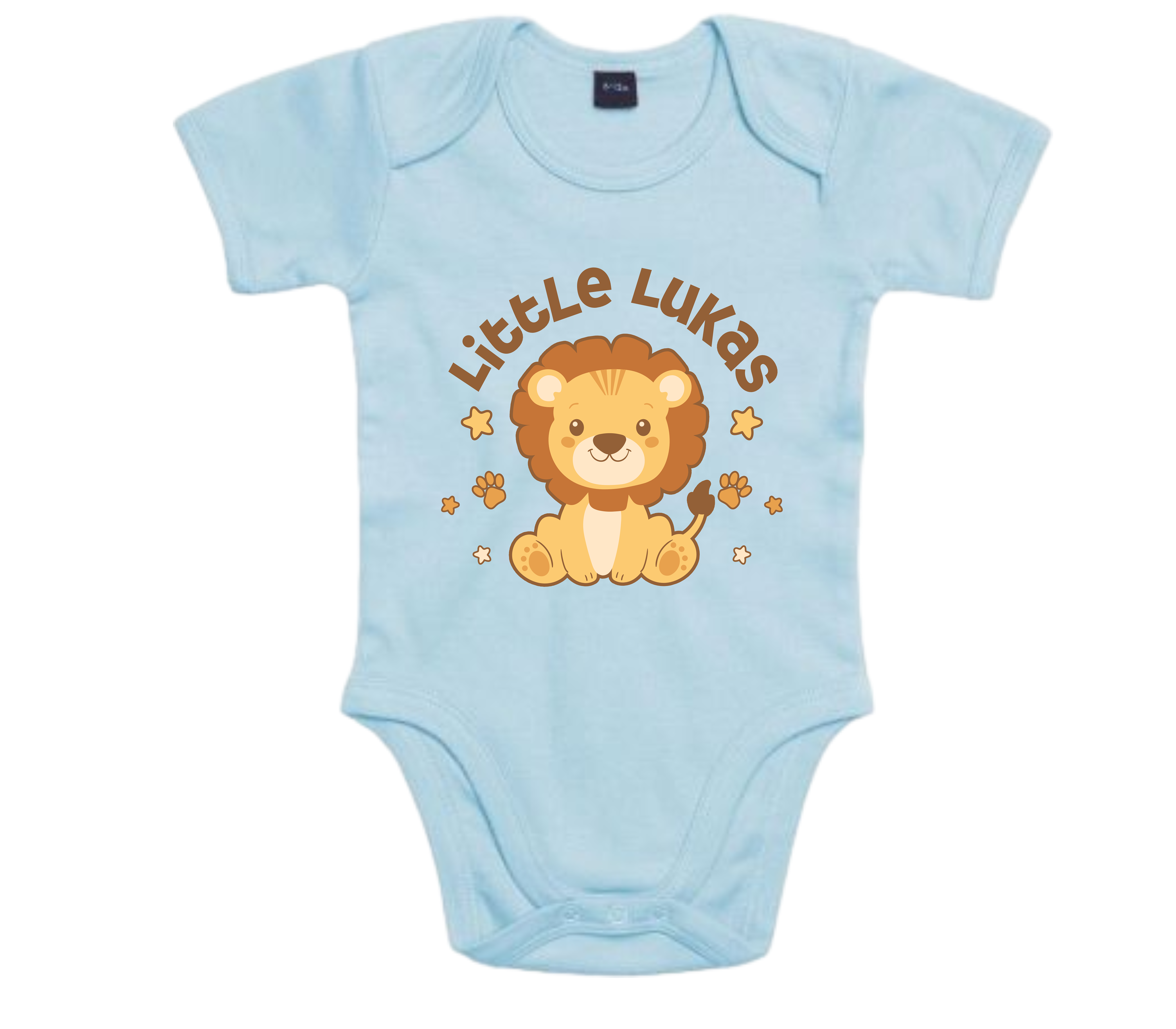 Baby Bodysuit Löwe mit Name